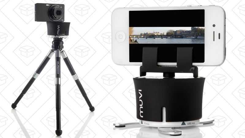 Veho MUVI X-Lapse Timelapse Mount, $10. Tripod not included.